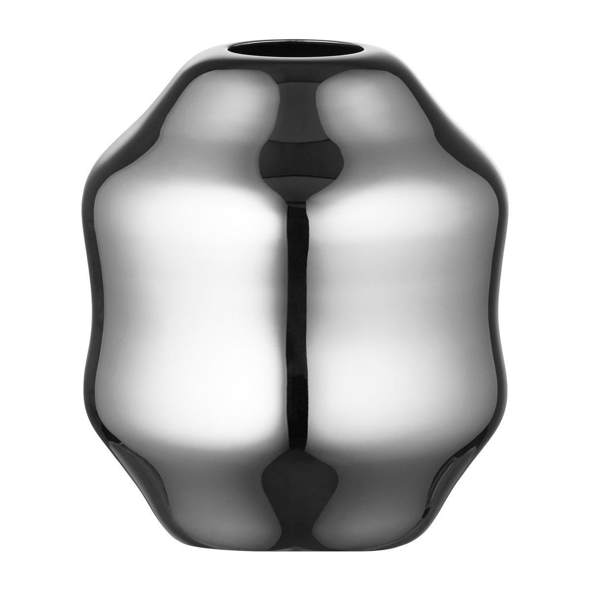 Gense Dorotea vase 9x10 cm Polished steel