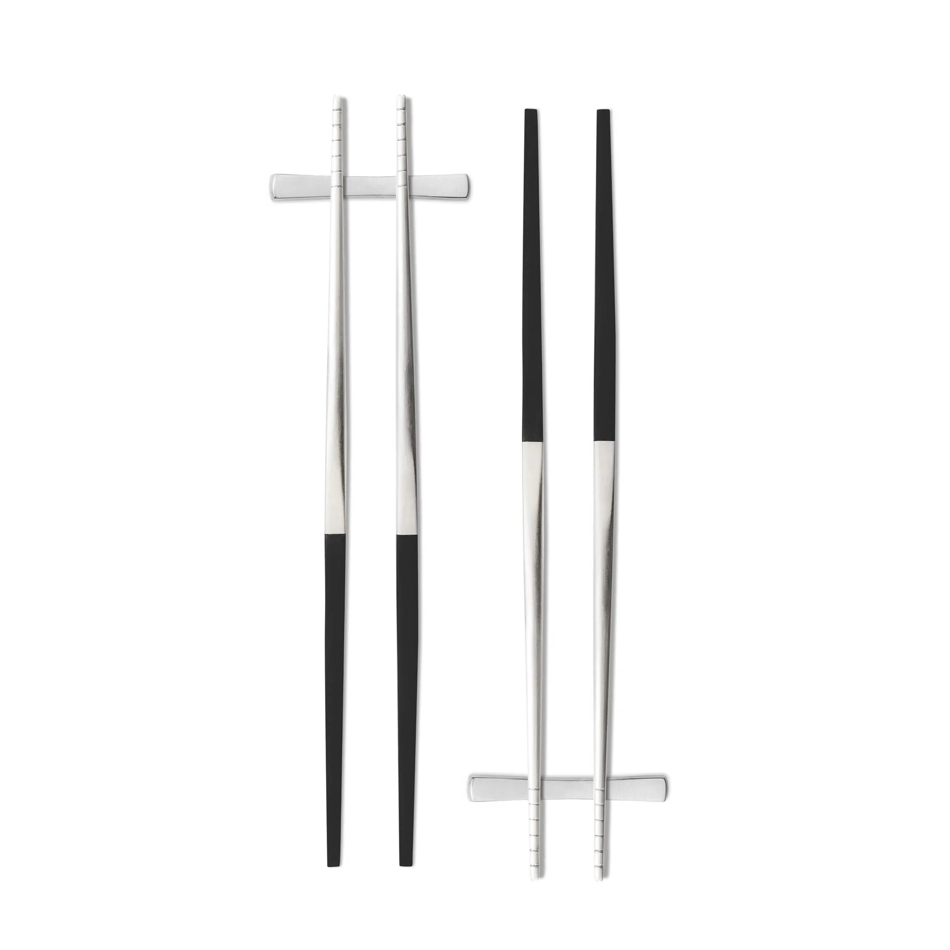 Focus de Luxe chopsticks 4+2, stainless steel Gense