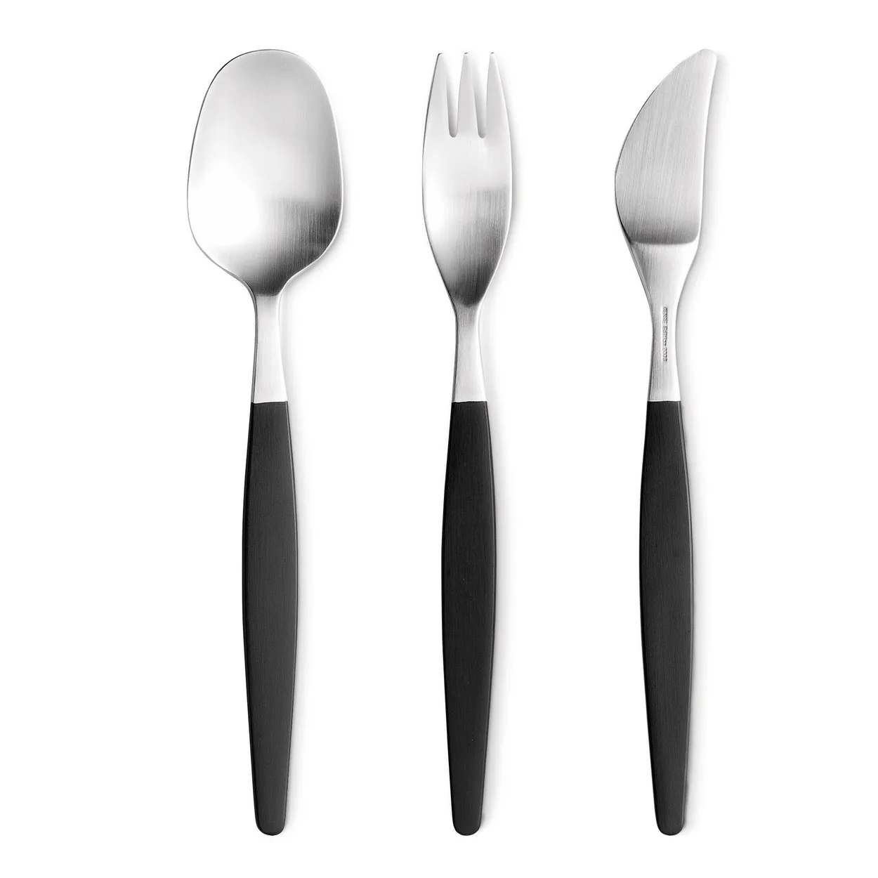 Gense Focus de Luxe cutlery 12 pcs stainless steel | Scandinavian Design | Cutlery sets | Silver-coloured