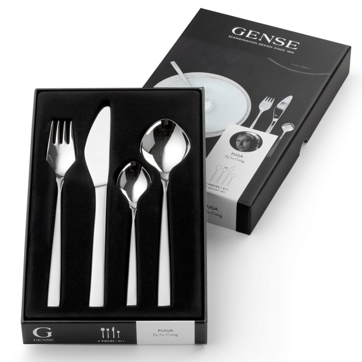 Fuga cutlery set - 4 pieces - Gense
