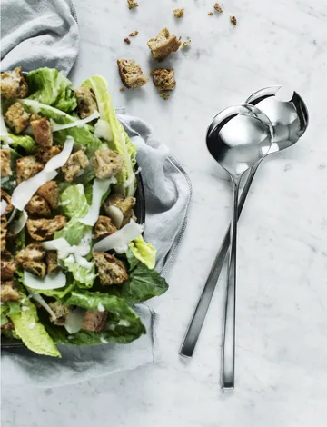 Fuga salad servers - Stainless steel - Gense