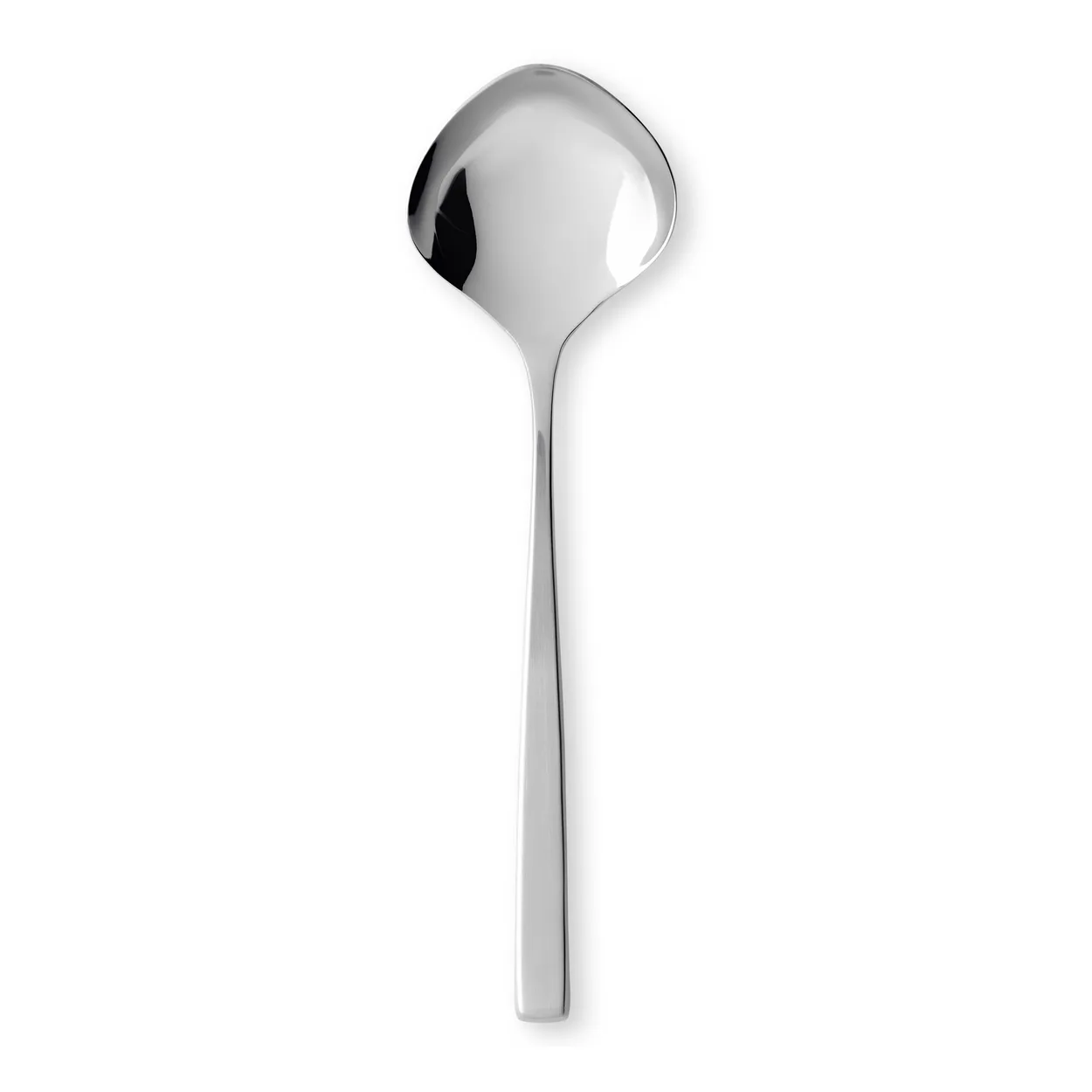 Gense Fuga serving spoon Stainless steel | Scandinavian Design | Serving utensils | Silver-coloured