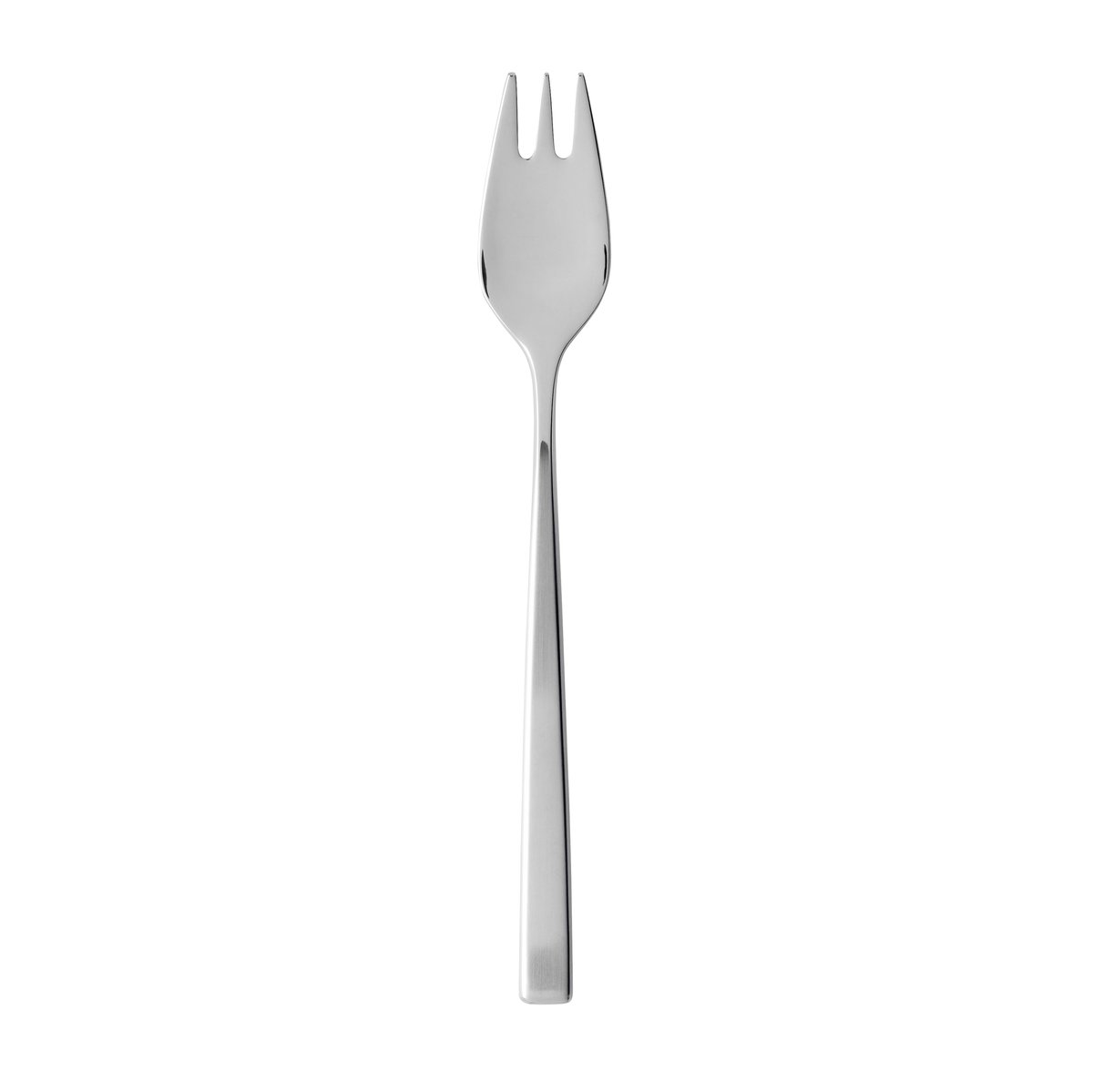 Gense Fuga starter & dessert fork Stainless steel | Scandinavian Design | Dessert cutlery | Silver-coloured