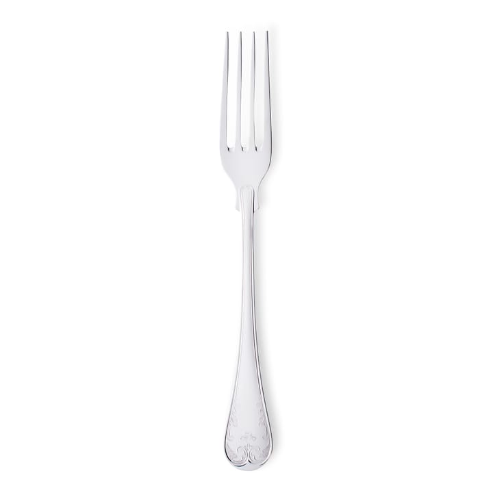 Gammal Fransk fork silver - 20 cm - Gense