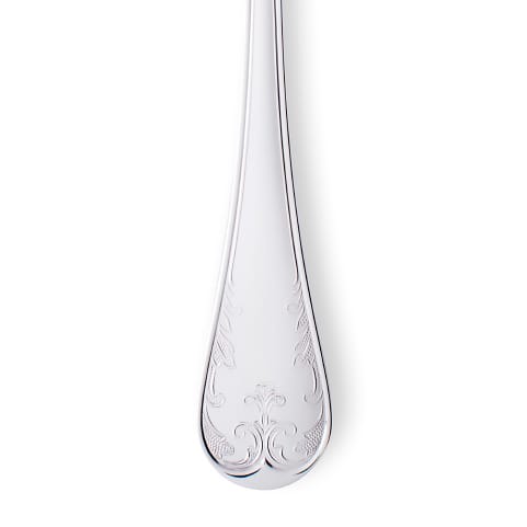 Gammal Fransk fork silver - 20 cm - Gense