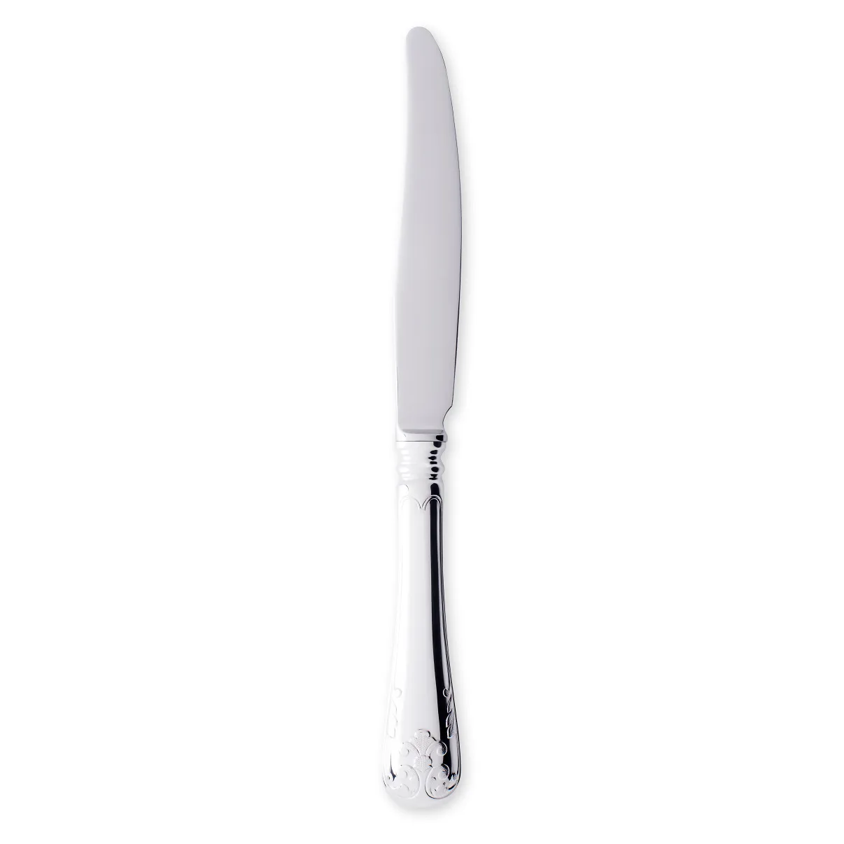 Gense Gammal Fransk knife silver nickle 23.1 cm | Scandinavian Design | Table cutlery | Silver-coloured