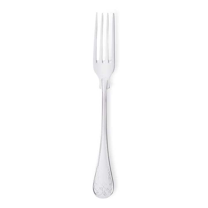 Gammal Fransk table fork silver nickle - 18.6 cm - Gense