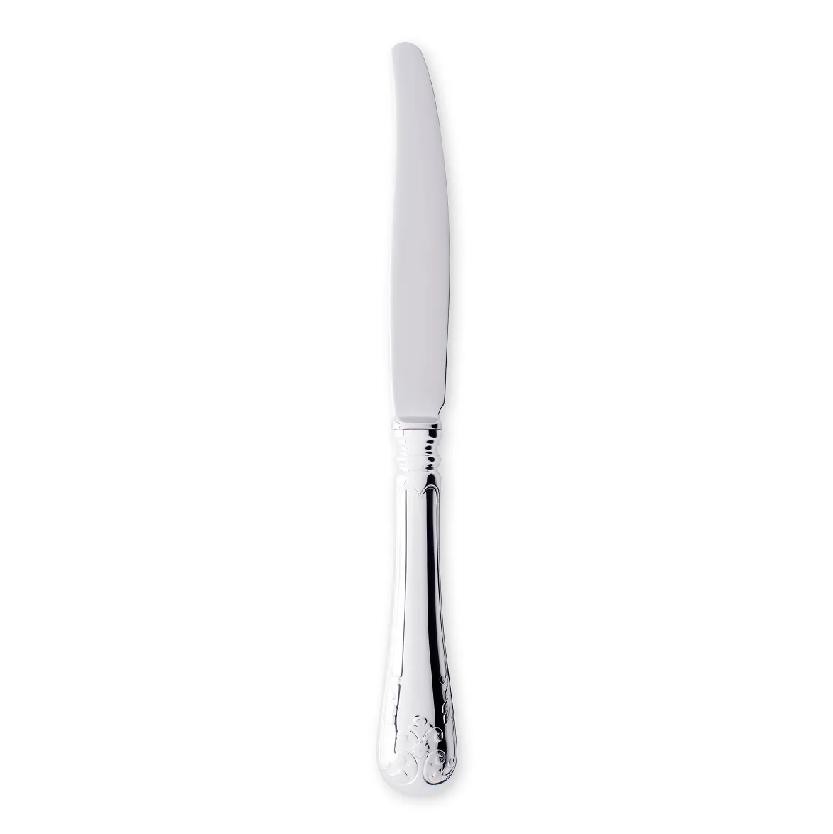 Gammal Fransk table knife silver, 21 cm Gense