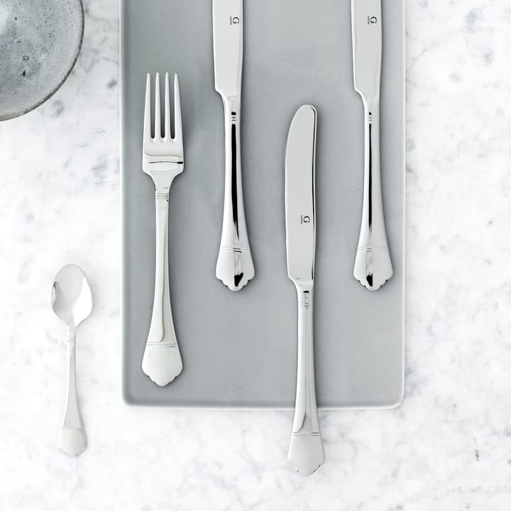 Lord teaspoon 4-pack - Blank steel - Gense