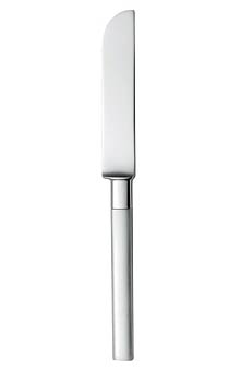 Gense Nobel table knife Stainless steel | Scandinavian Design | Table cutlery | Silver-coloured