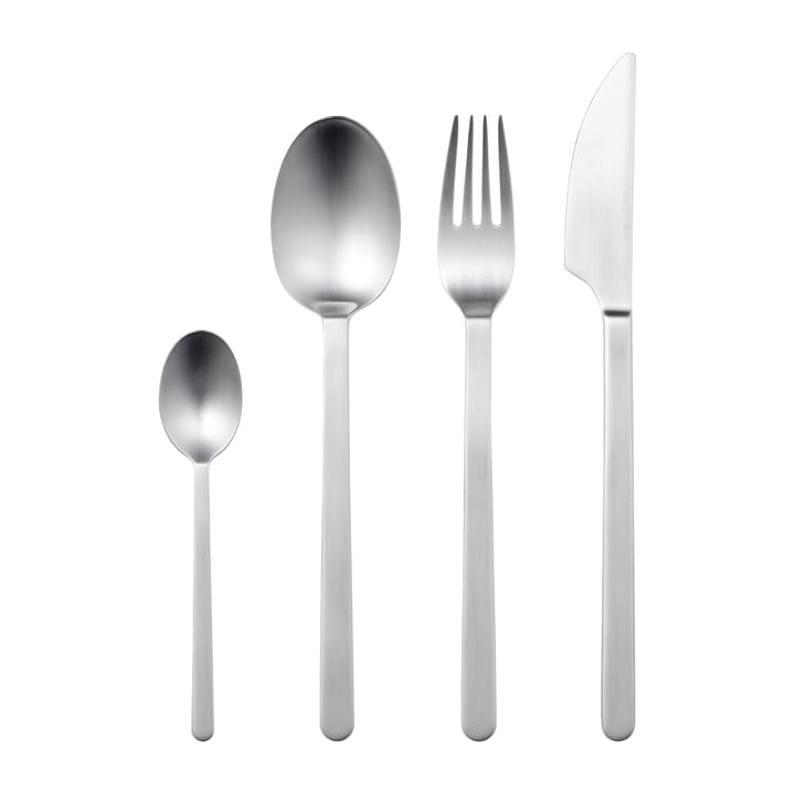 Norm cutlery 16 pieces - Matte stainless steel - Gense