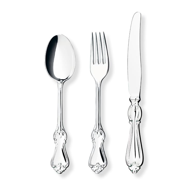 Olga table fork silver nickle - 17.8 cm - Gense