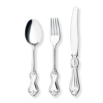 Olga table fork silver nickle - 17.8 cm - Gense