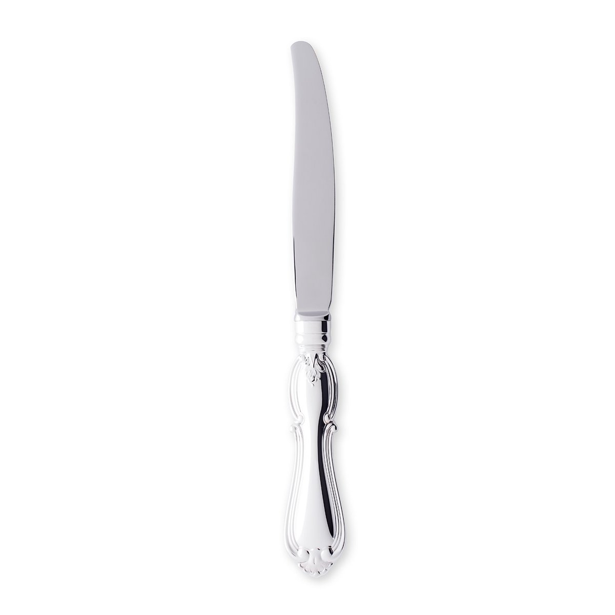 Gense Olga table knife silver 20.9 cm | Scandinavian Design | Table cutlery | Silver-coloured
