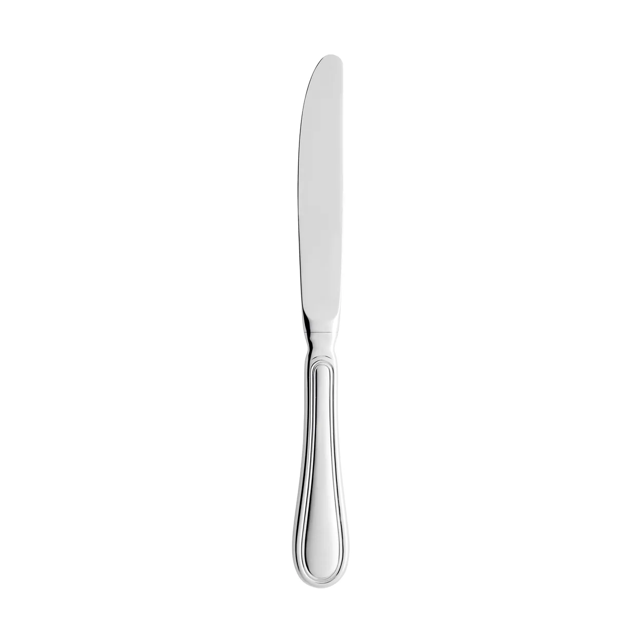 Gense Oxford dessert knife 21 cm Polished steel | Scandinavian Design | Dessert cutlery | Silver-coloured