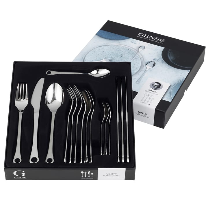 Pantry cutlery 16 pieces - Stainless steel - Gense