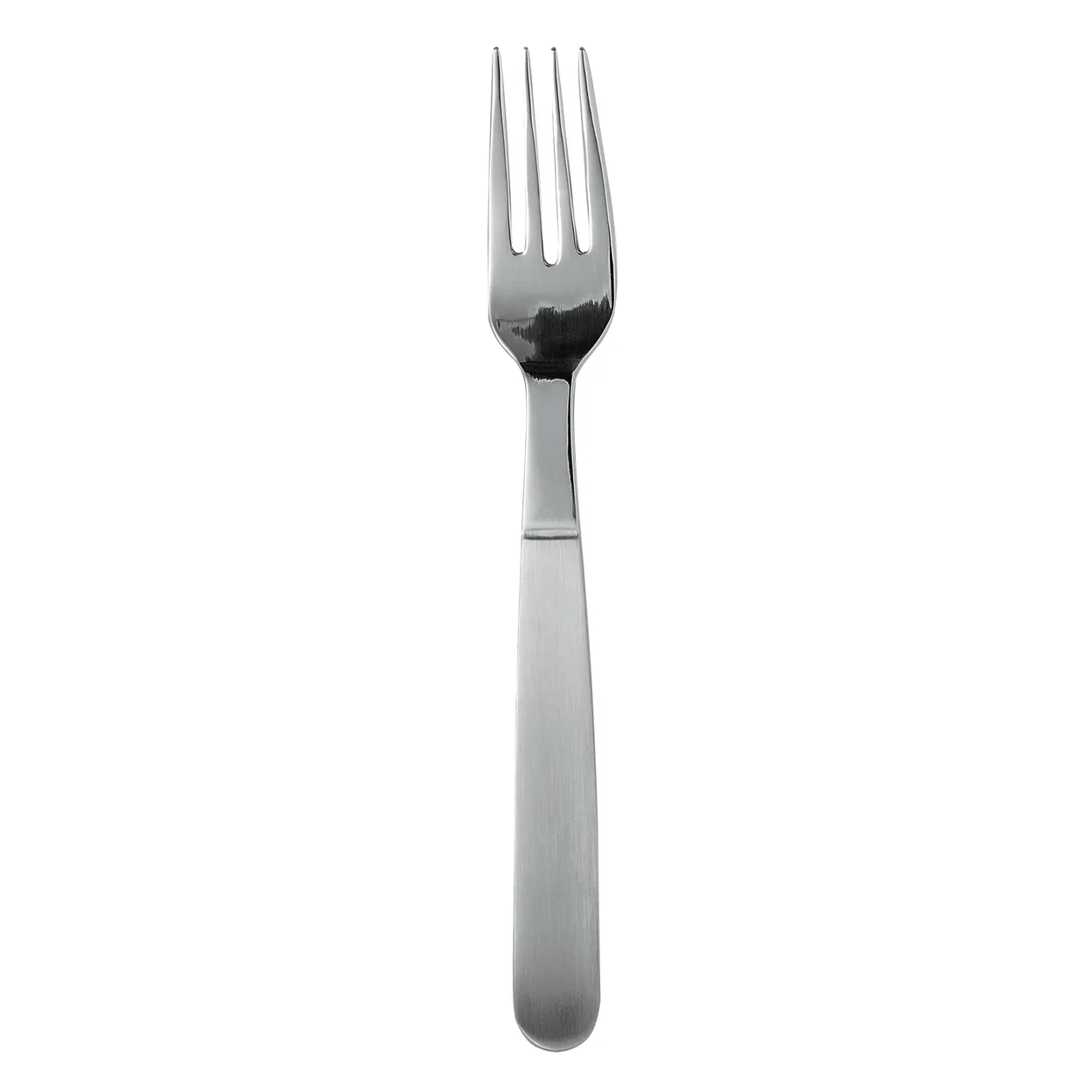 Gense Rejka table fork Matte-smooth steel | Scandinavian Design | Table cutlery | Silver-coloured