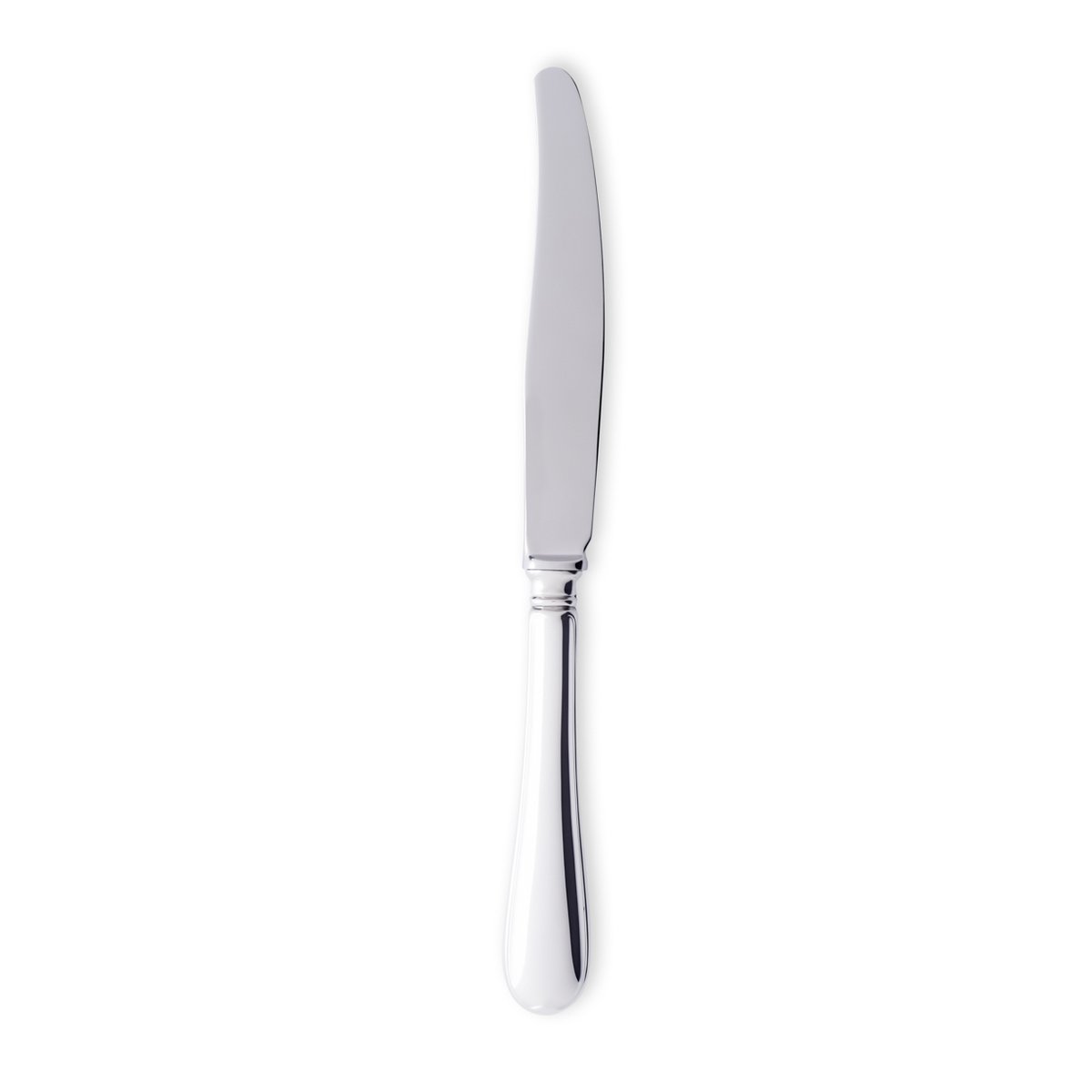 Gense Svensk table knife silver 20.7 cm | Scandinavian Design | Table cutlery | Silver-coloured