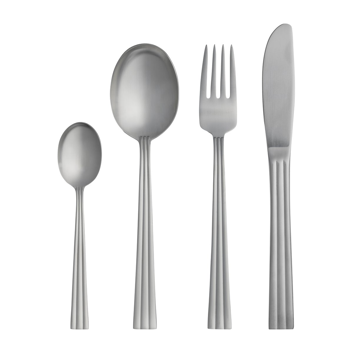 Gense Thebe cutlery 16 pcs 16 pcs | Scandinavian Design | Cutlery sets | Silver-coloured