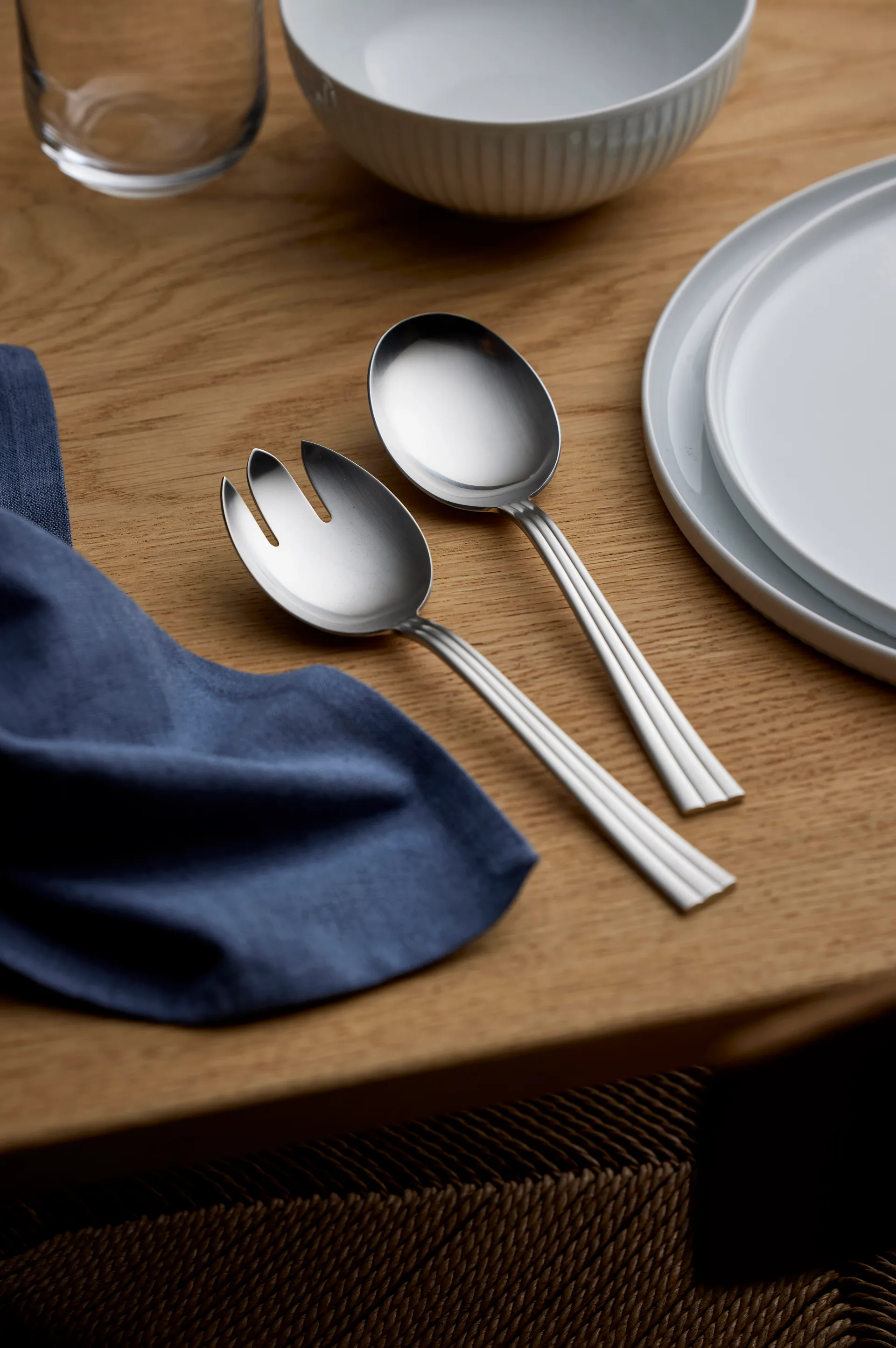 Thebe salad and serving cutlery, 2-pack Gense