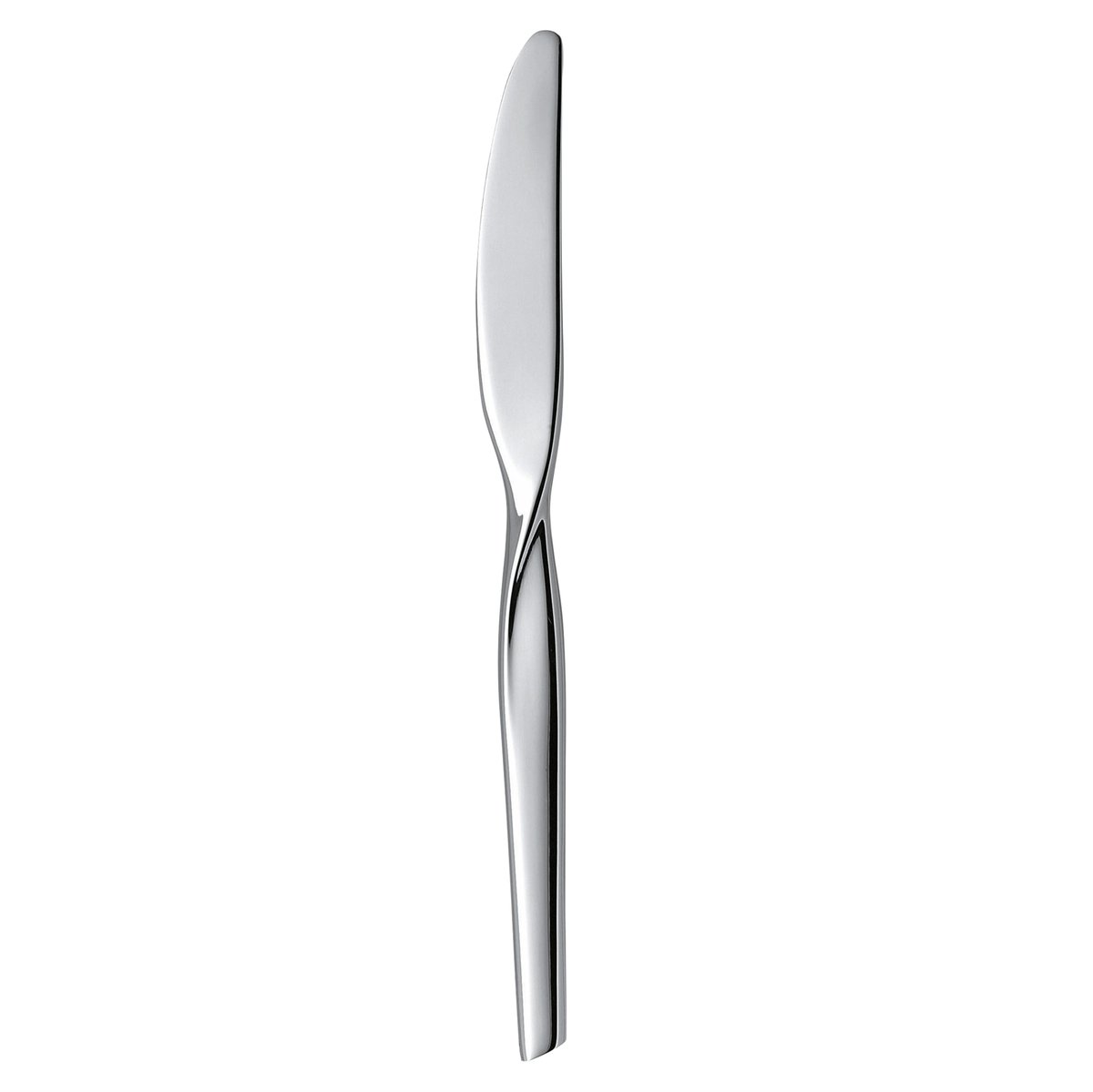 Gense Twist table knife Stainless steel | Scandinavian Design | Table cutlery | Silver-coloured