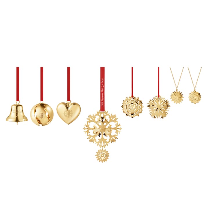 2020 Christmas Collectibles gift set - Gold-plated - Georg Jensen
