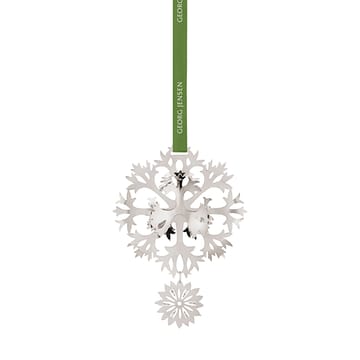 2020 Christmas decoration Ice Flower - Palladium-plated - Georg Jensen