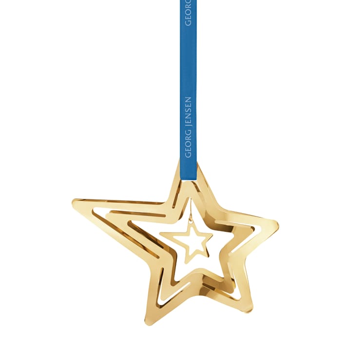 2021 Shooting Star hanging Christmas decoration - gold-plated - Georg Jensen
