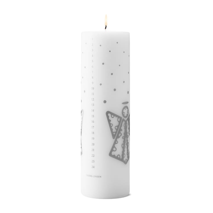 2022 advent candle - silver - Georg Jensen
