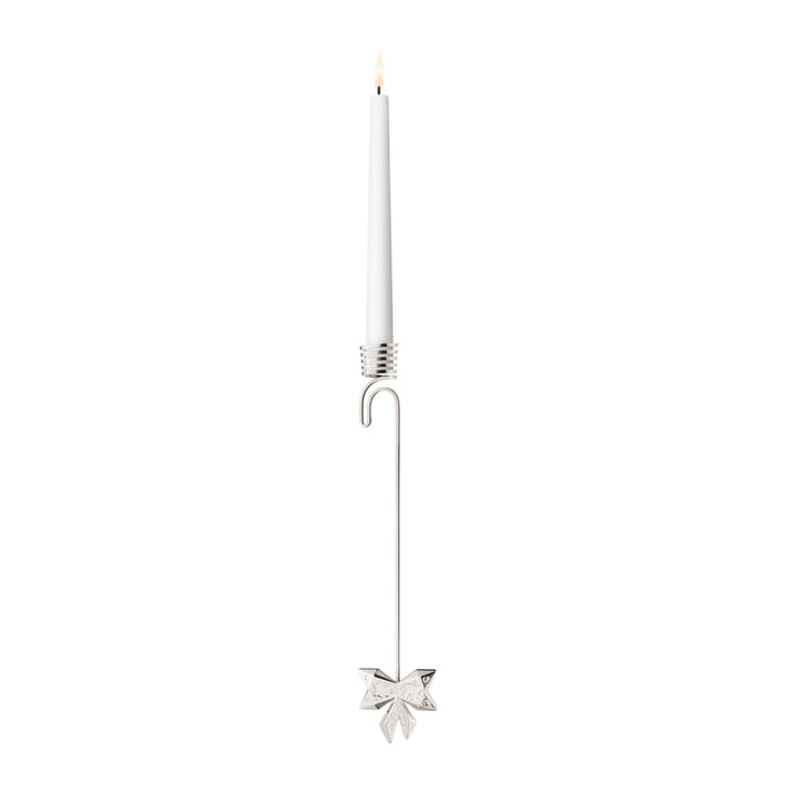 2022 Bow hanging candle sticks  - palladium plated - Georg Jensen