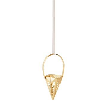 2022 Cone tree decoration - gold plated - Georg Jensen