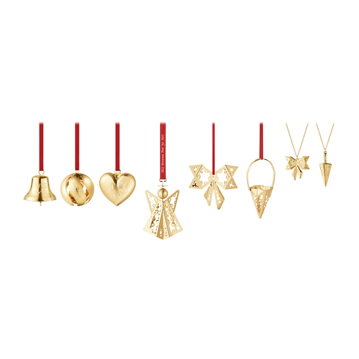 2022 the year's gift set 8-pieces - gold plated - Georg Jensen