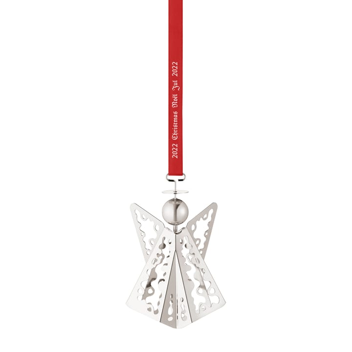 2022 tree decoration angel, palladium plated Georg Jensen