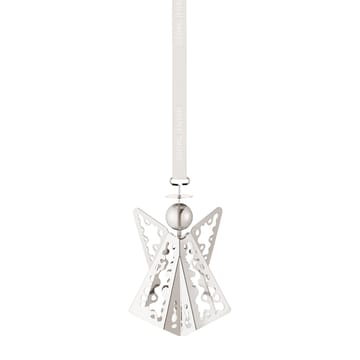 2022 tree decoration angel - palladium plated - Georg Jensen