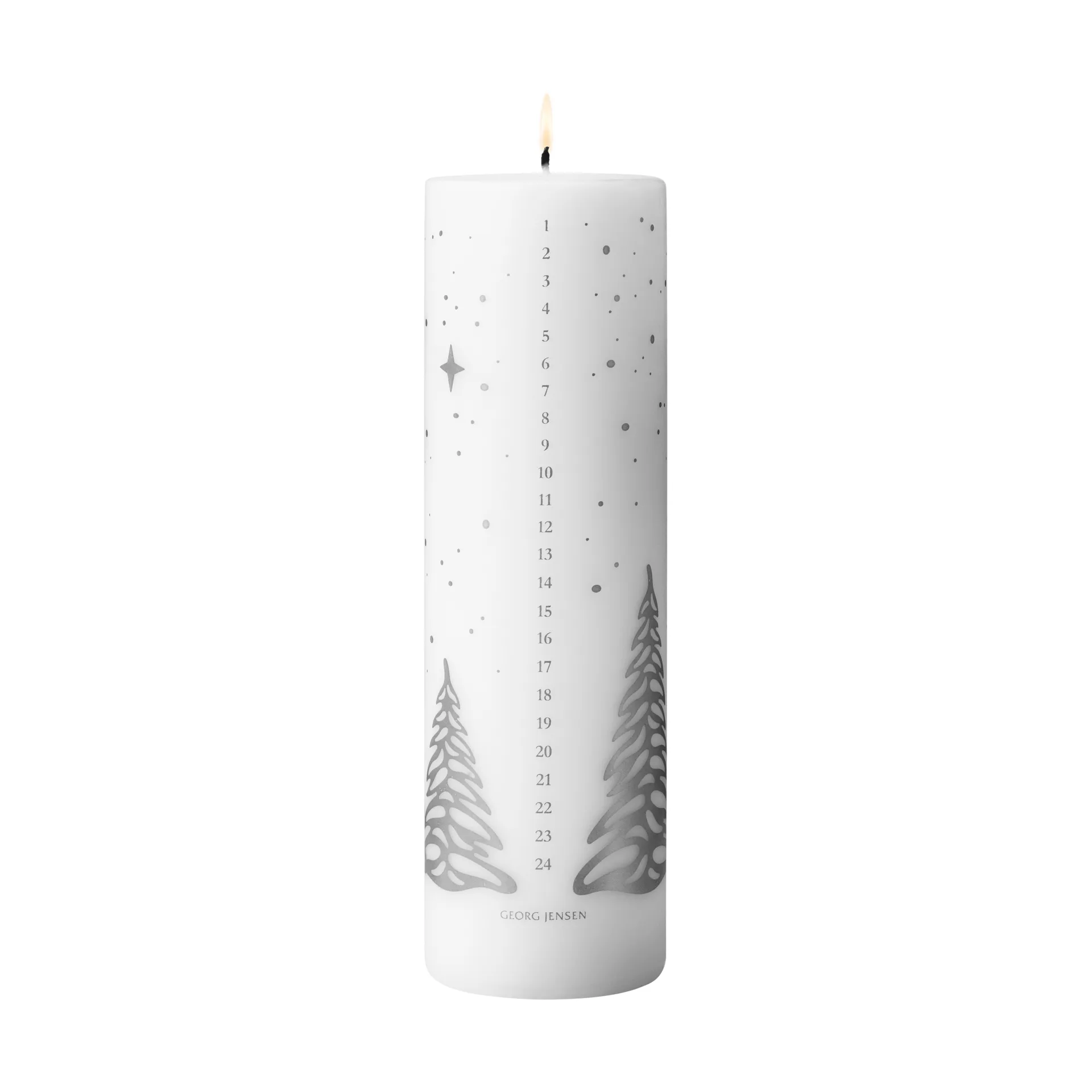2023 advent candle, Silver Georg Jensen