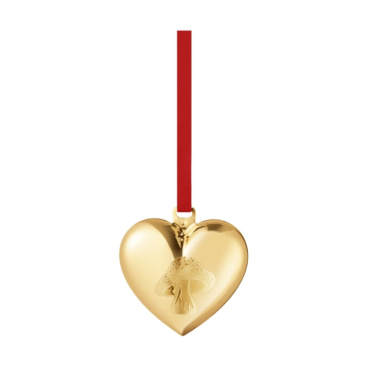 2023 Christmas heart - Gold-plated - Georg Jensen