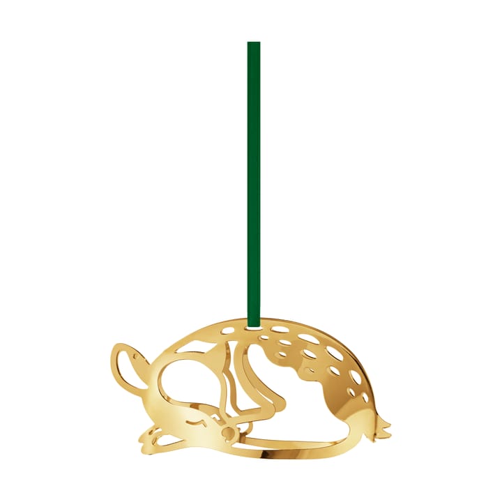 2023 Christmas pendant fallow deer, Gold-plated Georg Jensen