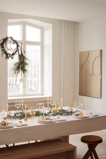 2023 table spruce gold plated 3 pieces - Gold-plated - Georg Jensen