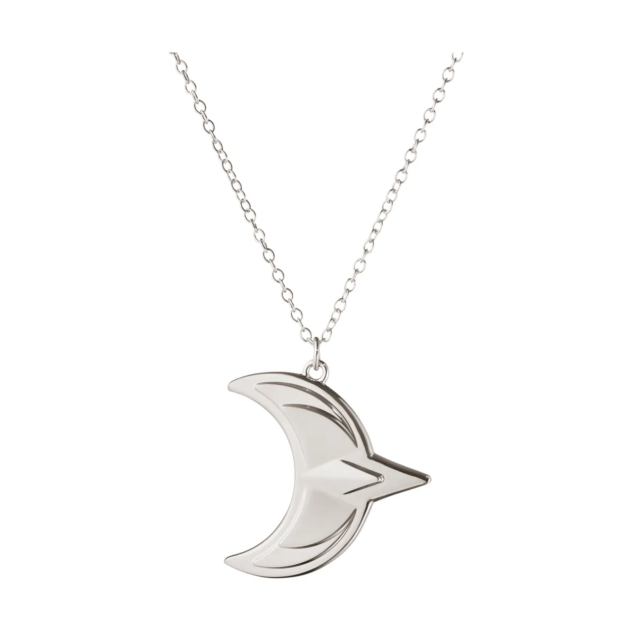Georg Jensen 2024 Christmas pendant moon Palladium-plated