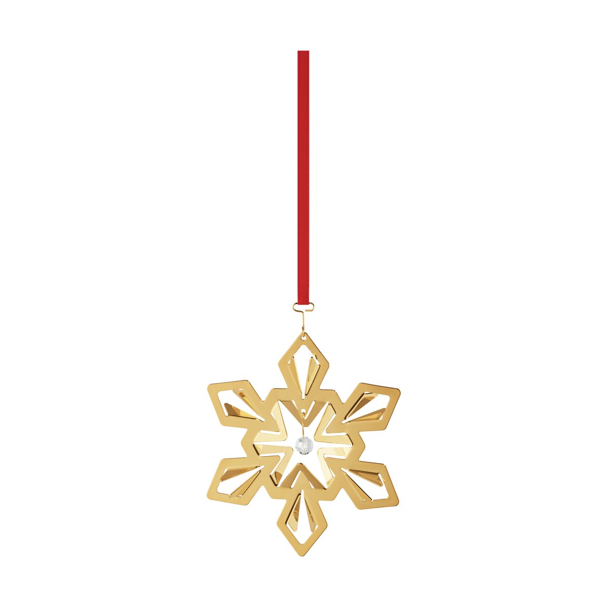 Georg Jensen 2024 Christmas pendant snowflake Gold-plated