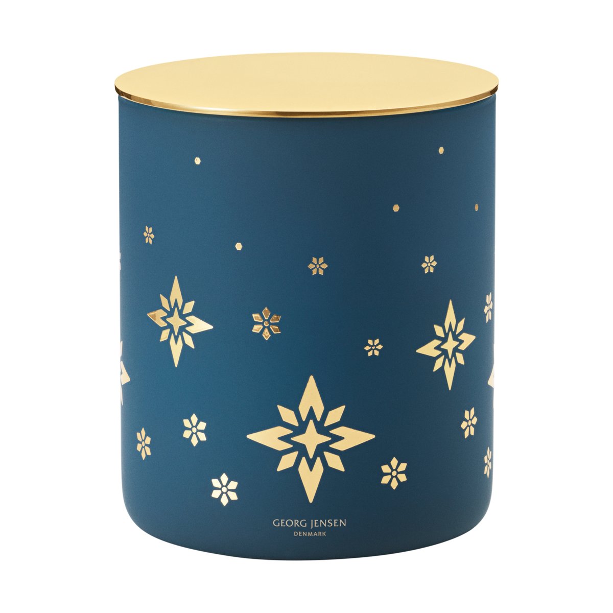 Georg Jensen 2024 scented candle Blue | Scandinavian Design | Scented candles & diffusers | Gold-coloured