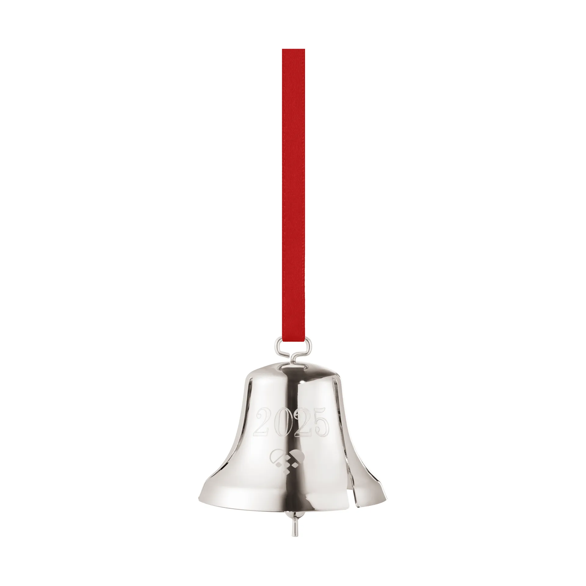 2025 Christmas bell, Palladium-plated brass Georg Jensen
