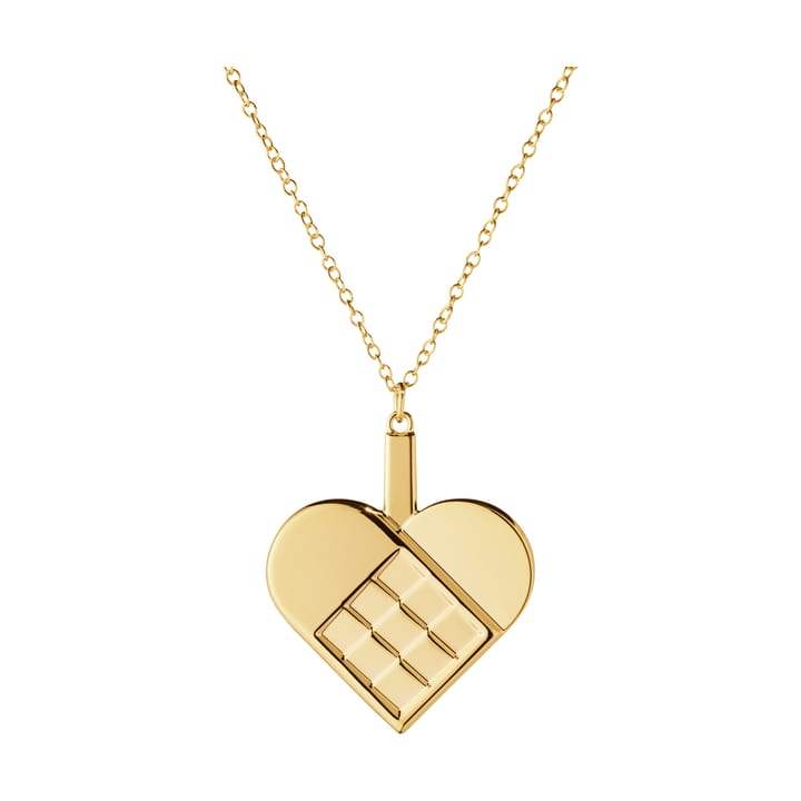 2025 Christmas decoration heart - Gold plated zinc alloy - Georg Jensen