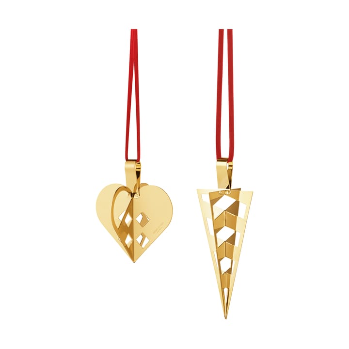 2025 Gift Set 2 Pieces - Gold plated brass - Georg Jensen