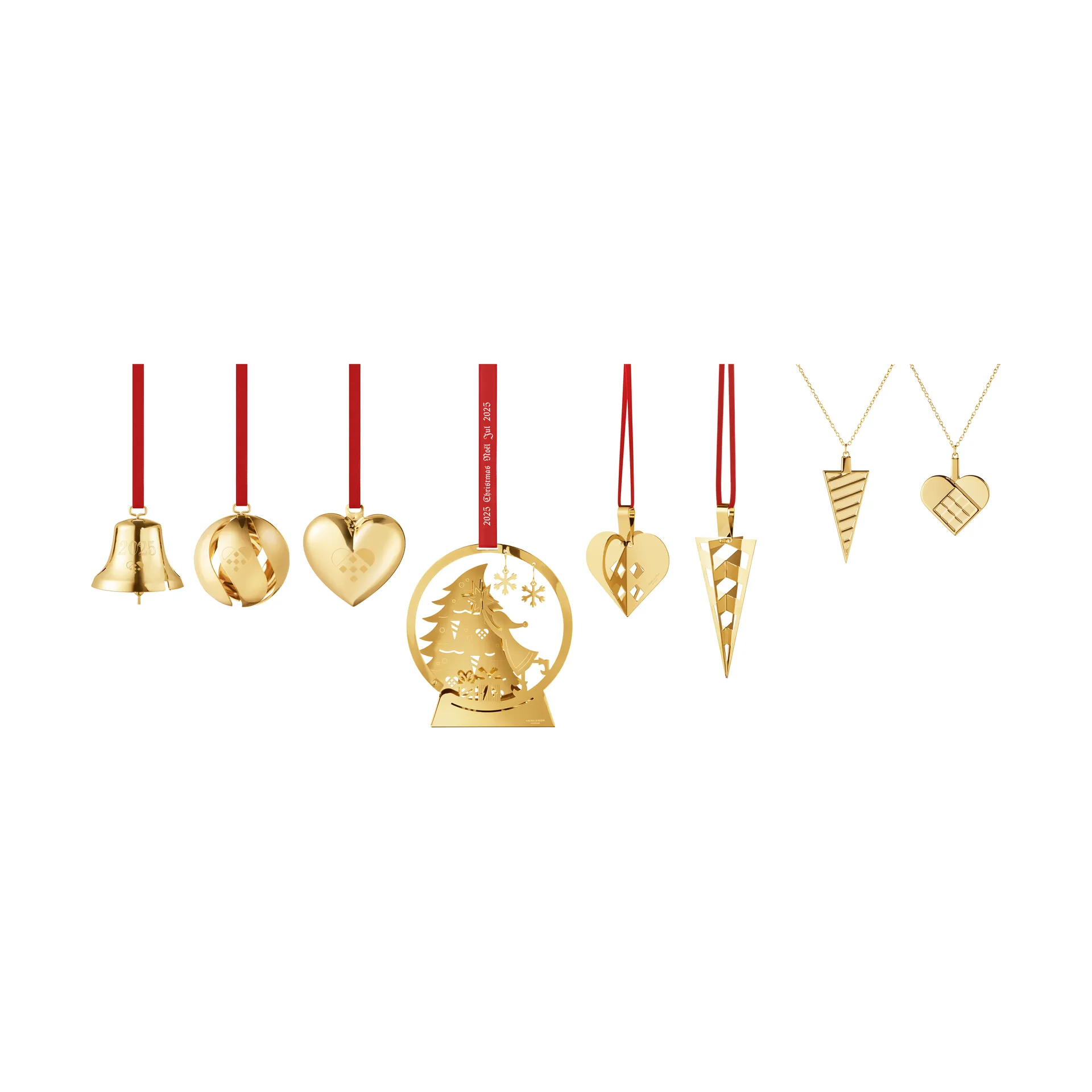 2025 Gift Set 8 Pieces, Gold-plated stainless steel Georg Jensen