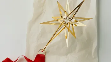 2025 Lyra Christmas tree star - Large - Georg Jensen