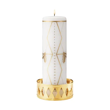 2026 candle holder block candle - Gold - Georg Jensen