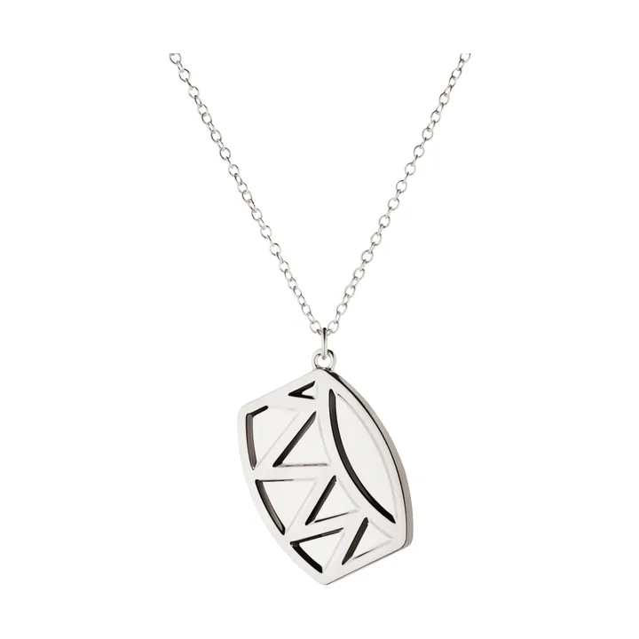 2026 Christmas ornament - Drum, palladium-plated zinc alloy - Georg Jensen