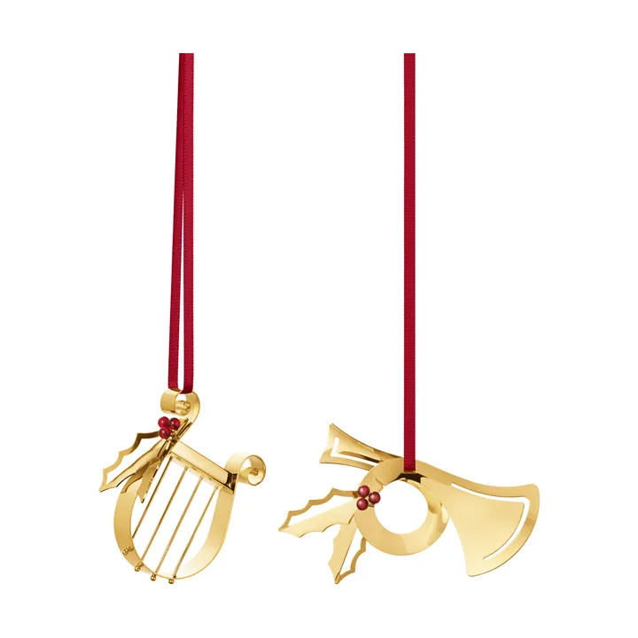 2026 ornament set - Gold - Georg Jensen