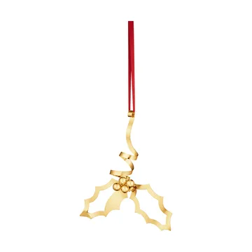 2026 table Christmas ornament - Gold, medium-sized - Georg Jensen